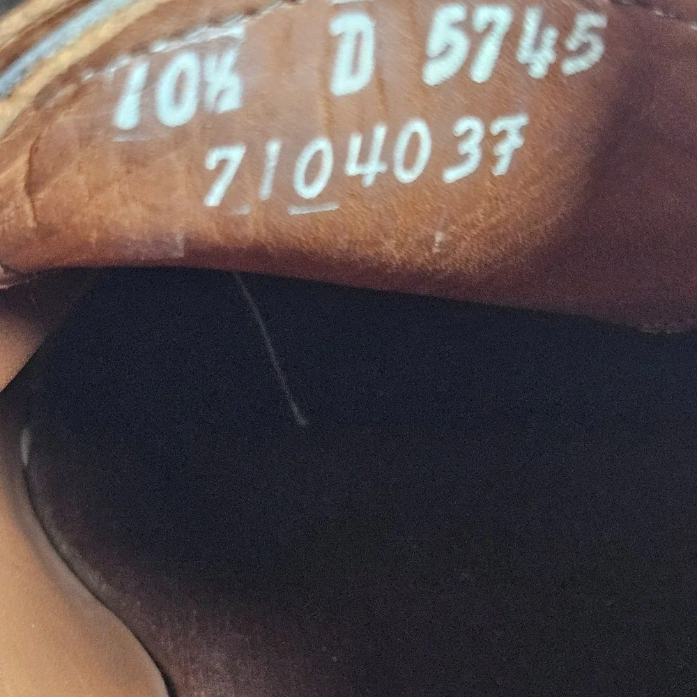 Allen Edmonds Fifth Avenue Shoes Mens Size 10.5 D Brown Cap Toe Dress Oxford